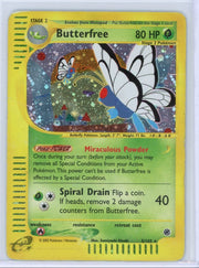 Butterfree 2002 Pokemon Expedition holo #5/165 DMG