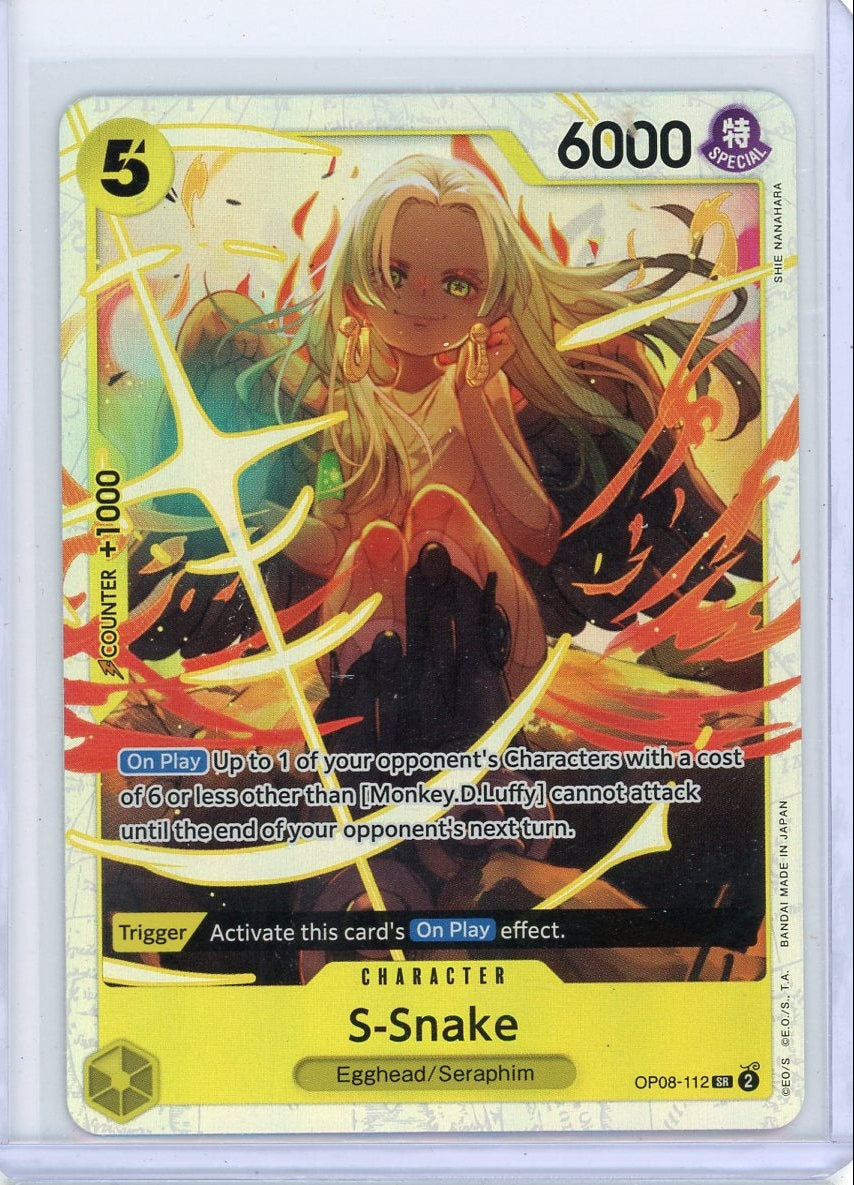 S-Snake One Piece OP08-112 SR