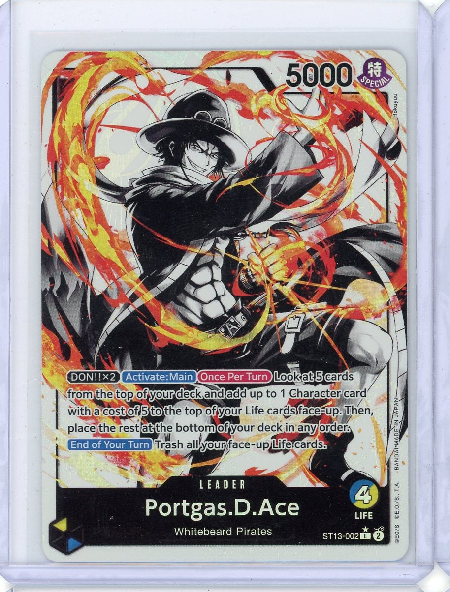 Portgas.D.Ace ST13-002 Leader