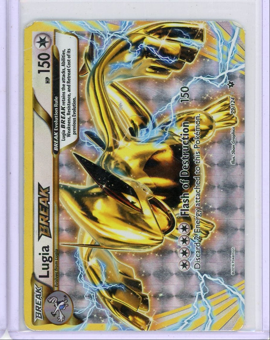 Lugia BREAK 2016 Pokemon Fates Colldie #79/124 DMG
