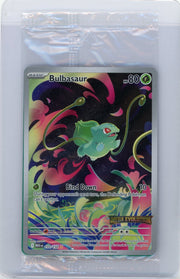 Bulbasaur Pokémon Mega Evolution Illustration Rare #133/132 (Stamped)(Sealed)