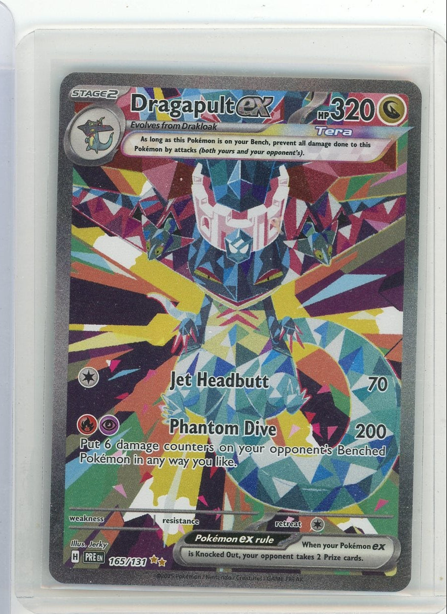 Dragapult EX 2025 Pokemon Prismatic Evolutions #165/131