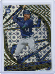 Julio Rodriguez 2022 Panini Chronicles Revolution Groove rookie card