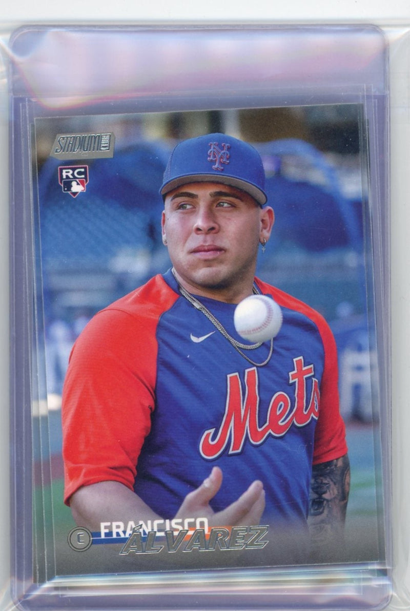 Francisco Alvarez 2023 Topps Stadium Club rookie card