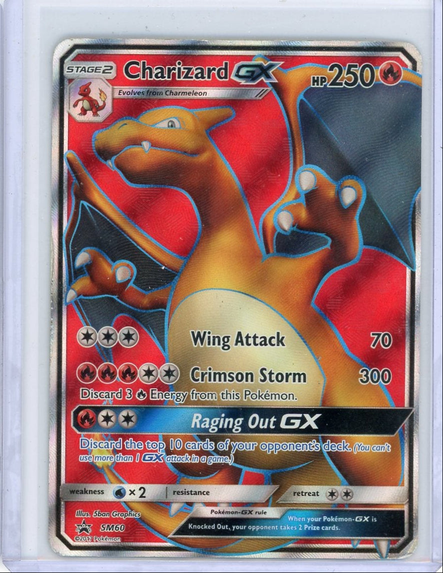Charizard GX Pokémon Sun & Moon Promo #SM60 HP/DMG
