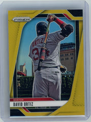 David Ortiz 2025 Panini Prizm Gold Prizm #'d 3/10