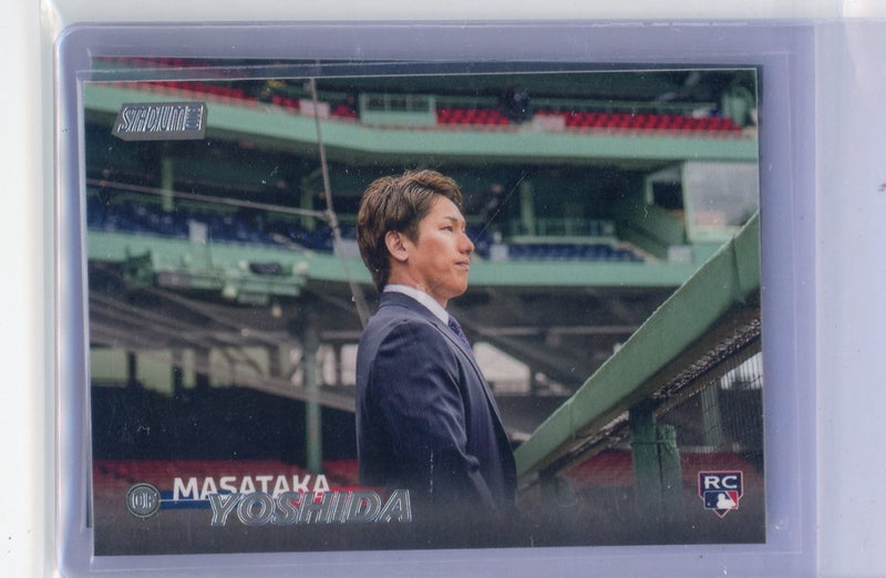 Masataka Yoshida 2023 Topps Stadium Club rookie card