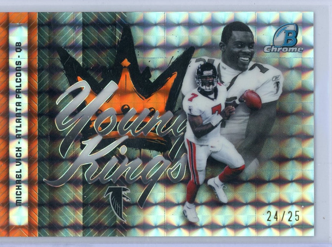 Michael Vick 2026 Bowman Football Young Kings #'d 24/25