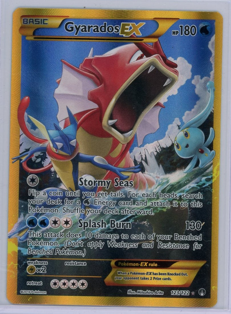 Gyarados EX 2016 Pokémon BREAKpoint Secret Rare #123/122