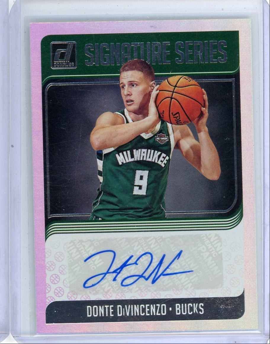 Donte DiVincenzo 2018-19 Panini Donruss Signature Series
