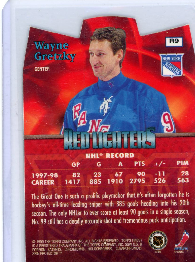 Wayne Gretzky 1998-99 Topps Finest Redlighters