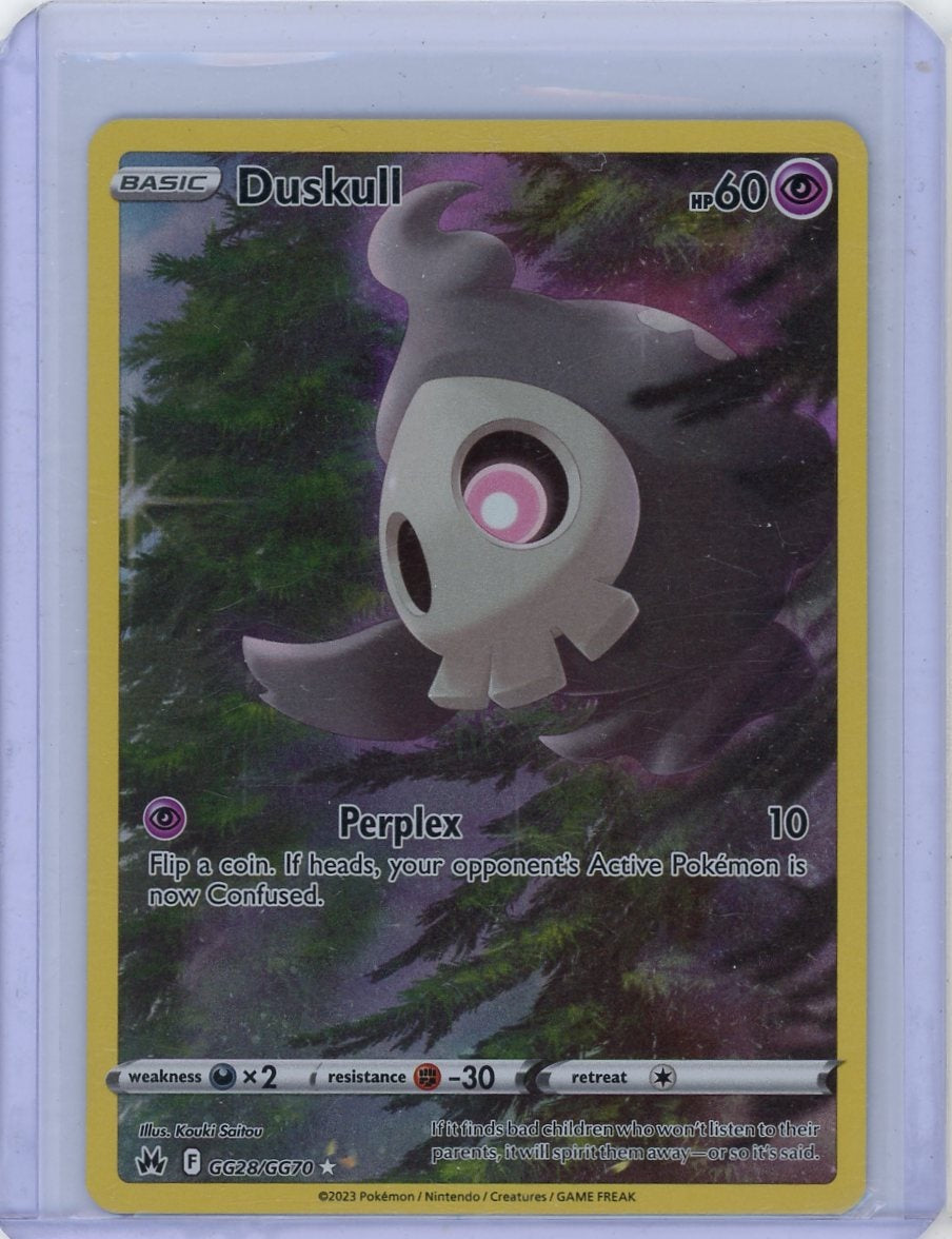 Duskull Crown Zenith Galarian Gallery Ultra Rare GG28/GG70