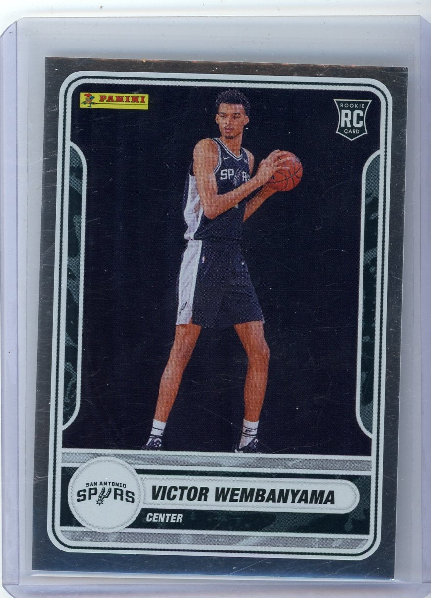 Victor Wembanyama 2023-24 Panini NBA Sticker silver foil RC #71