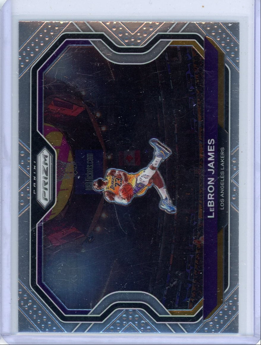 LeBron James 2020-21 Panini Prizm #1 Kobe Tribute