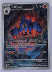 Boldore 2025 Pokemon White Flare Illustration rare #128/086