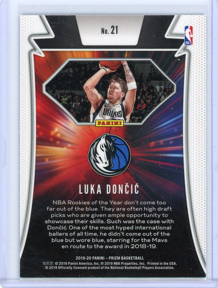 Luka Doncic 2019-20 Panini Prizm Far Out