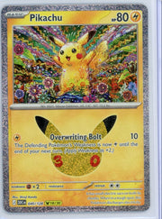 Pikachu Pokémon 30th Anniversary Holo #040/128
