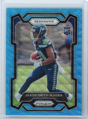 Jaxon Smith-Njigba 2023 Panini Prizm Blue Wave #'d 195/199