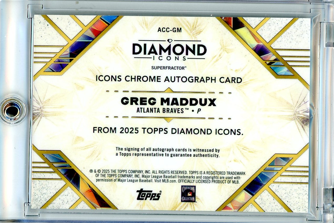 Aaron Judge 2025 Topps Diamond Icons Icons Of The Diamond Autograph #'d 09/10