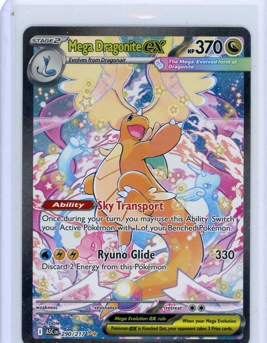 Mega Dragonite ex Pokémon Ascended Heroes SIR #290/217