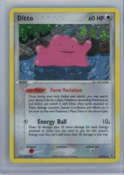 Ditto 2004 Pokemon FireRed & LeafGreen holo (swirl) #4/112 MP