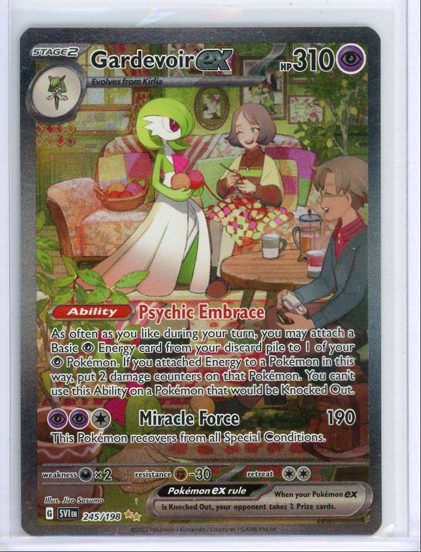 Gardevoir ex Pokémon Scarlet & Violet Special Illustration Rare #245/198 LP/NM