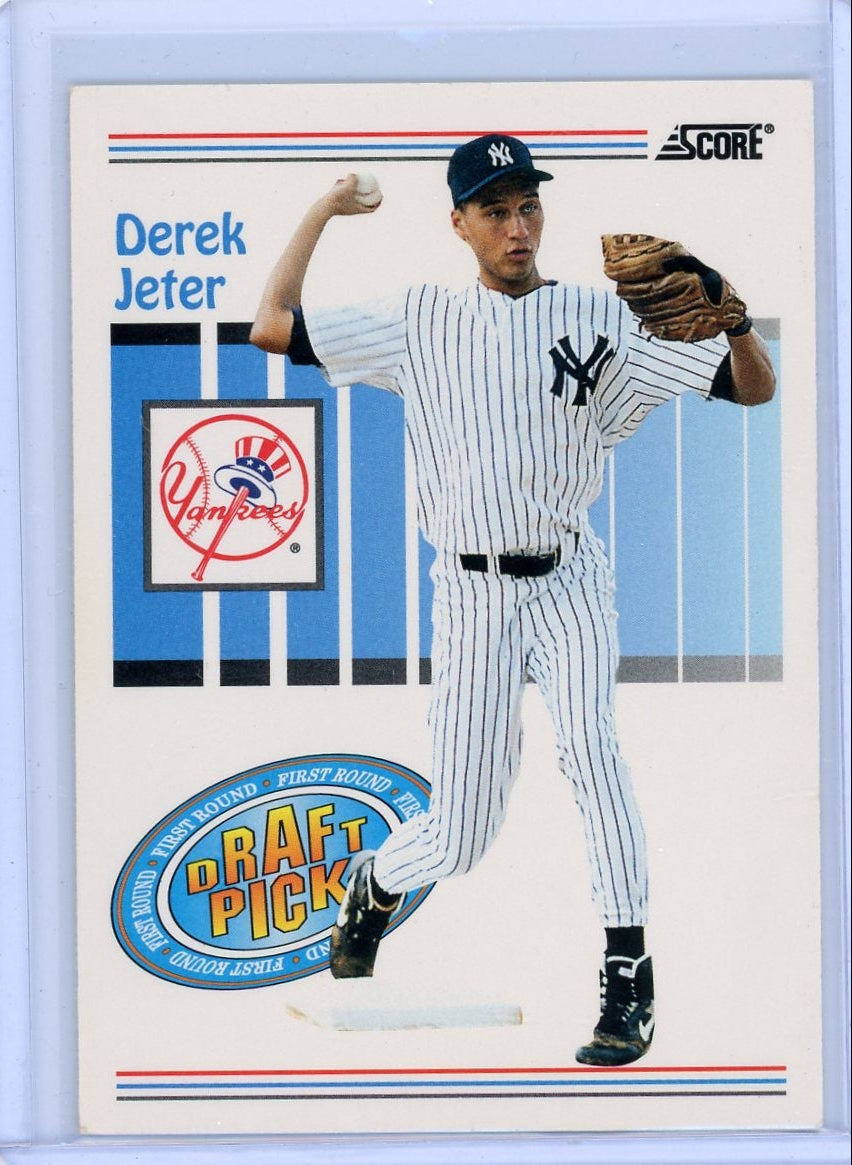 Derek Jeter 1993 Score Draft Pick rookie card