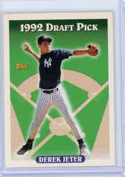 Derek Jeter 1993 Topps Draft Pick rookie card