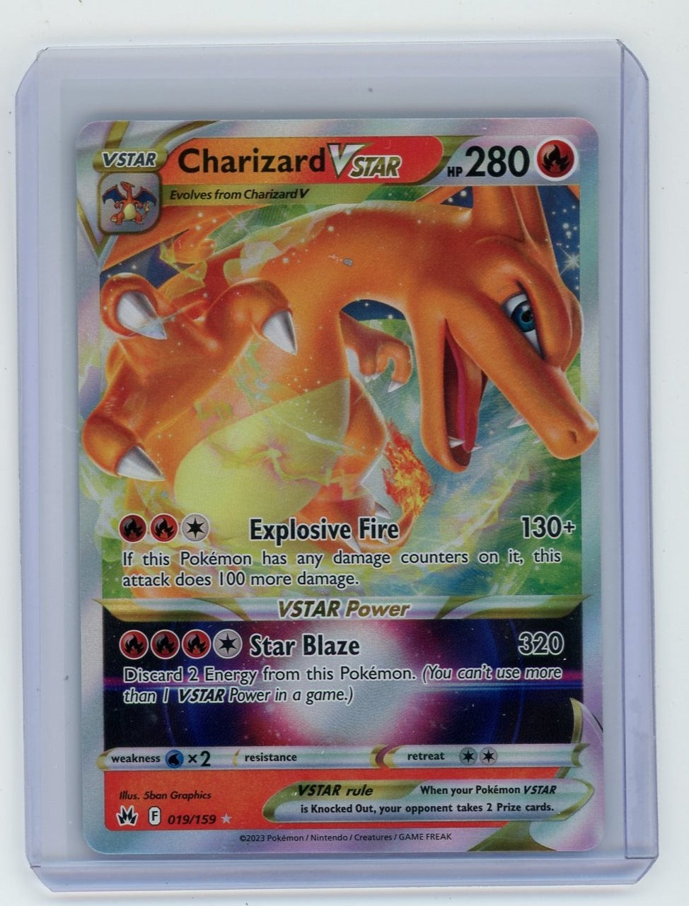 Charizard VSTAR 2023 Pokemon rare holo 019/159 – Piece Of The Game