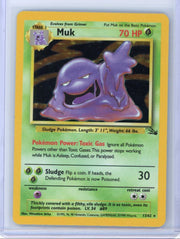 Muk 1999 Pokemon Fossil holo #13/62 LP