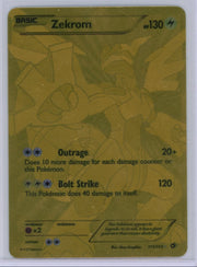 Zekrom 2013 Pokemon Legendary Treasures Full Art Secret rare #115/113