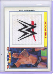 The Rock 2016 Topps WWE All-Star Commemorative Patch #'d 210/299