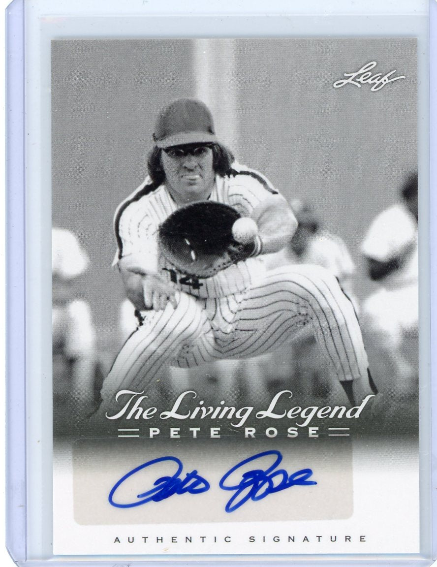Pete Rose Leaf Auto #AU-39