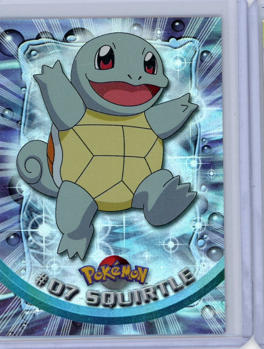 Squirtle Pokémon Topps Rainbow Foil #7