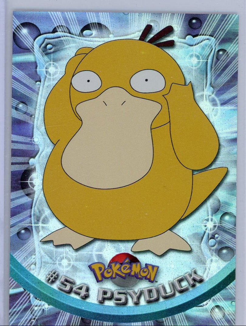 Psyduck Pokémon Topps Rainbow Foil #54
