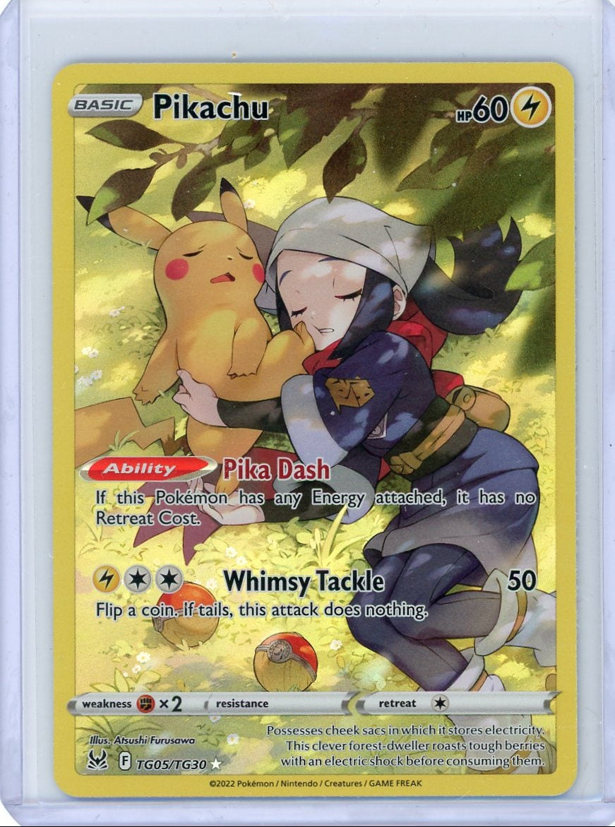 Pikachu Pokémon Lost Origin Trainer Gallery #TG05/TG30