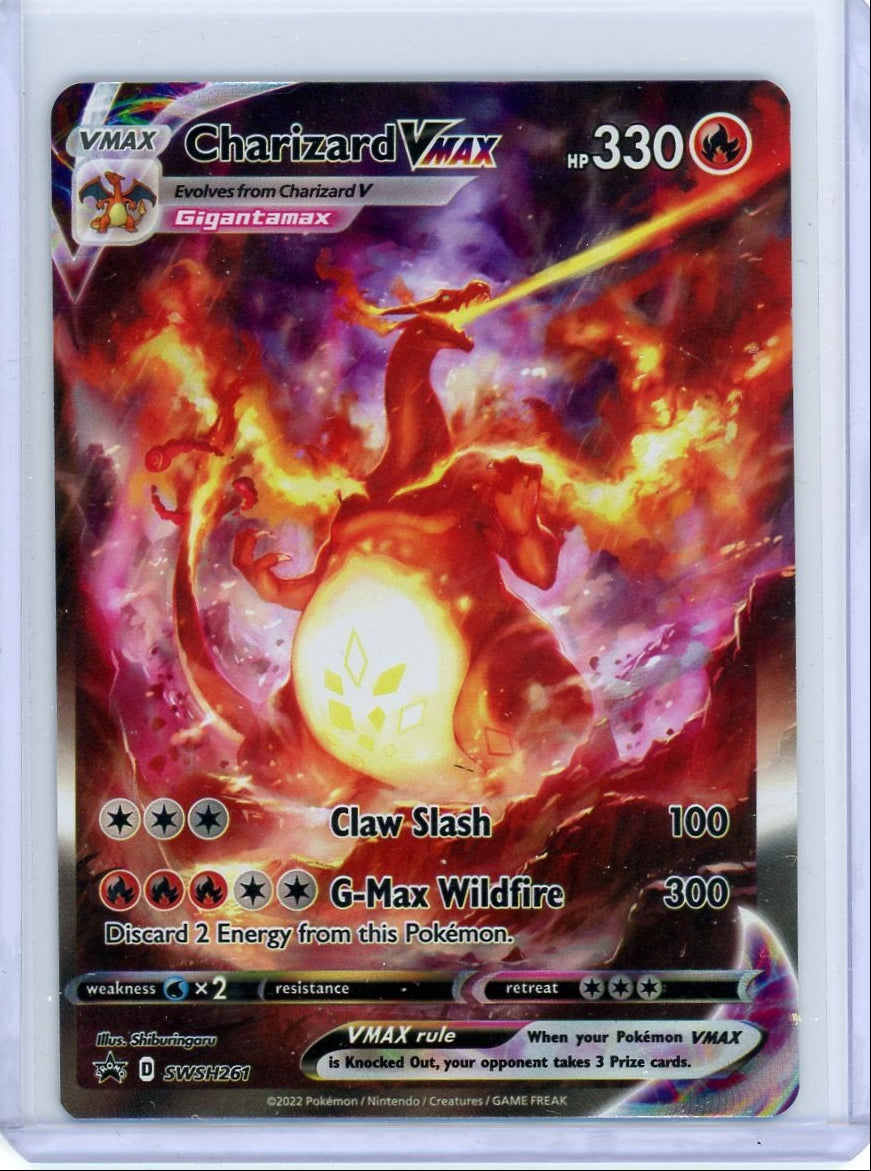 Charizard Vmax Pokémon Black Star Promo #SWSH261