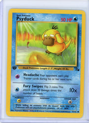 Psyduck 1999 Pokemon Fossil 1st Edition non-holo #53/62 LP/NM