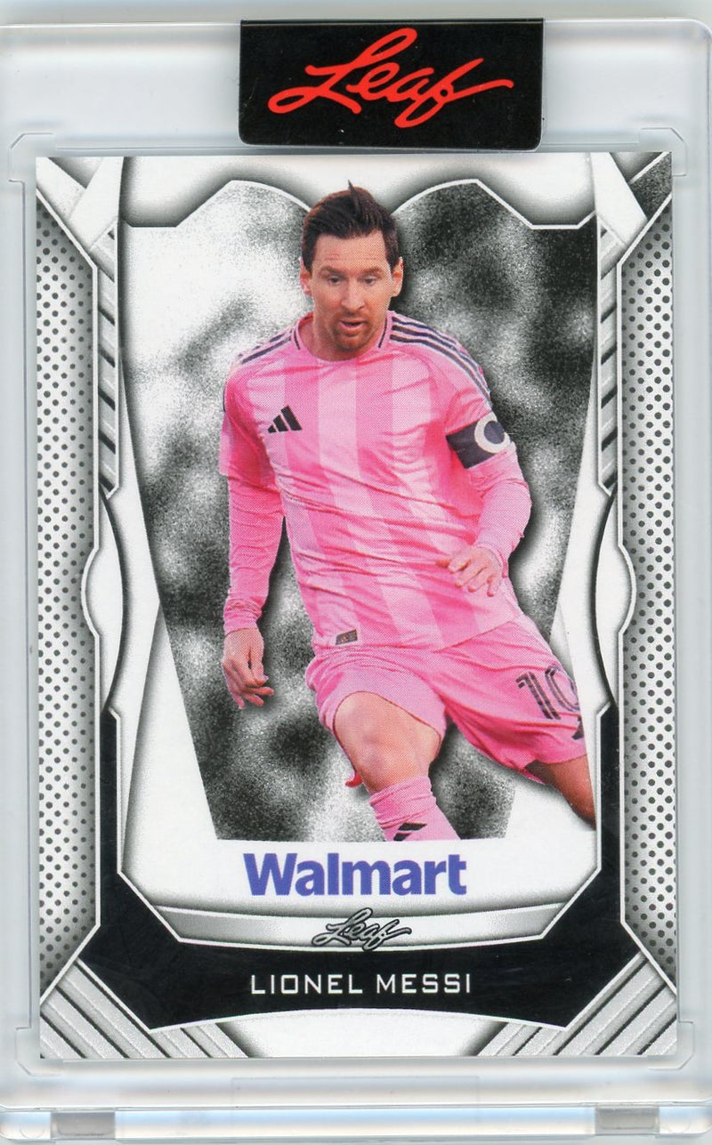 Lionel Messi 2025 Leaf NSCC Walmart sealed 