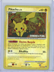 Pikachu Lv. 15 2007 Pokemon Diamond & Pearl reverse holo (stamped) #94/123 BK Promo HP/DMG