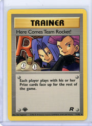 Here Comes Team Rocket 2000 Pokemon Team Rocket 1st Edition non-holo #71/82 LP