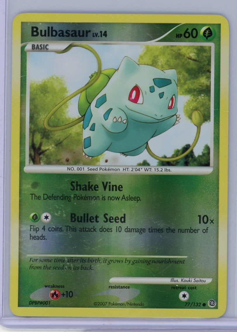 Bulbasaur LV.14 Pokémon Secret Wonders Reverse Holo #77/132