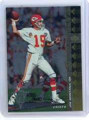Joe Montana 1994 Upper Deck SP Auto 438/1000