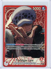Trafalgar Law One Piece The Azure Sea's Seven Leader Alt. Art #OP14-001