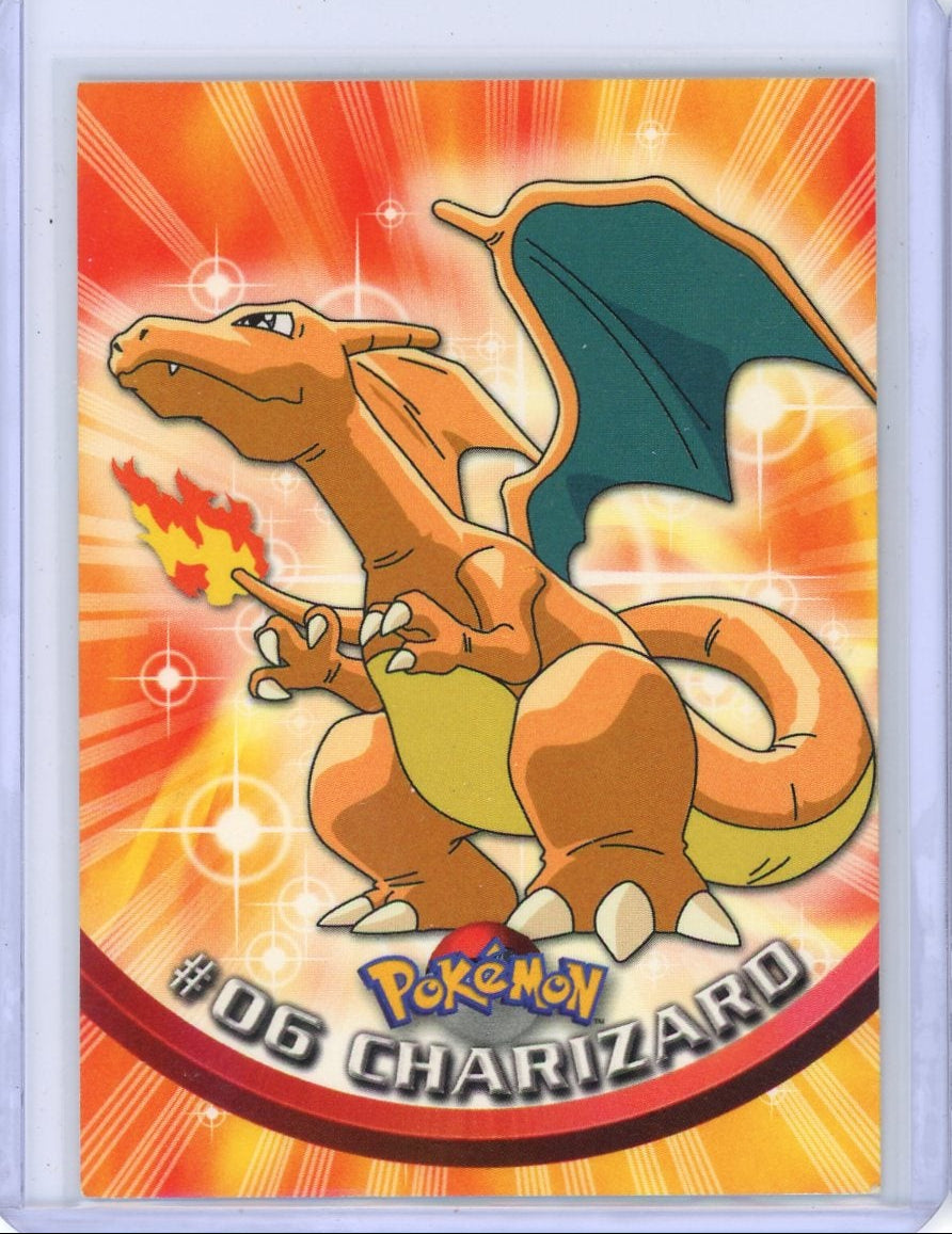 Charizard 1998 Topps TV Animation (blue logo) #06