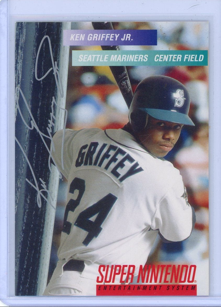 Ken Griffey Jr. 1994 Super Nintendo Promo