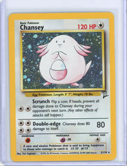 Chansey 2000 Pokemon Base Set 2 holo #3/130 NM