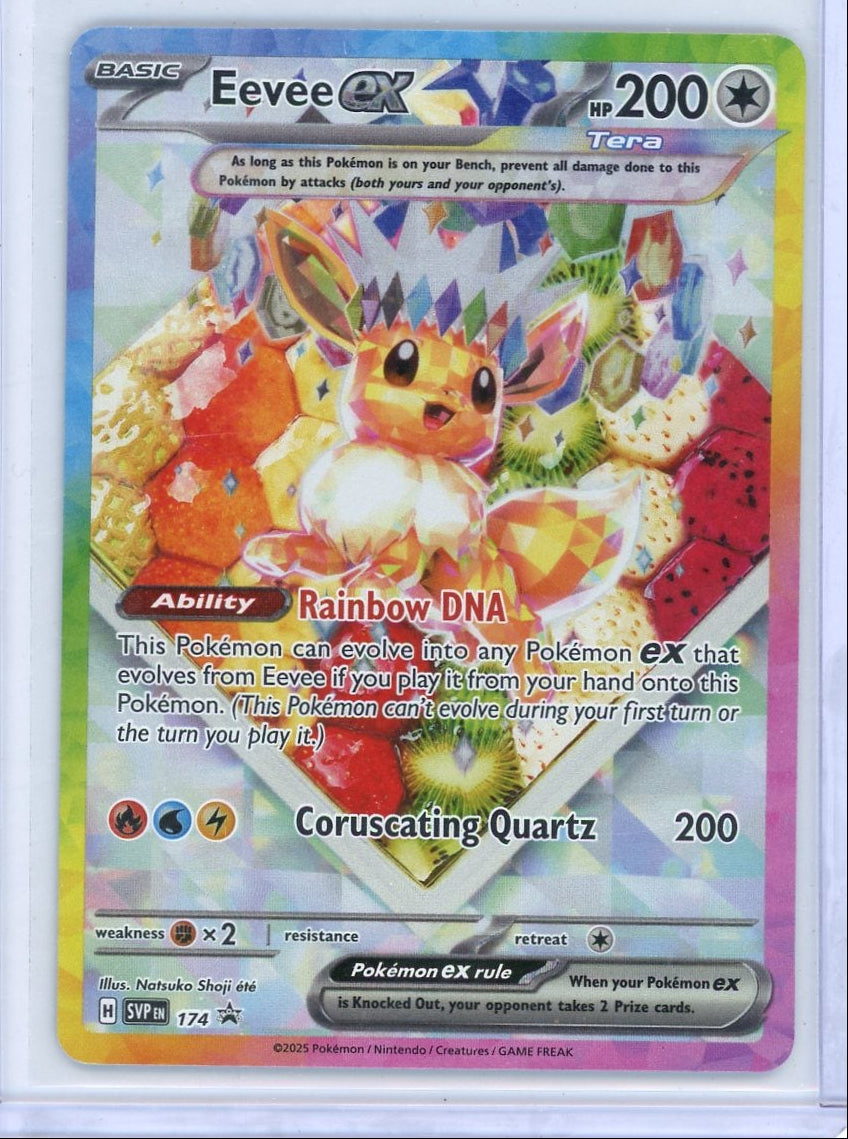 Eevee ex Pokémon Black Star Promo #174