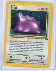 Ditto 1999 Pokemon Fossil holo #3/62 LP