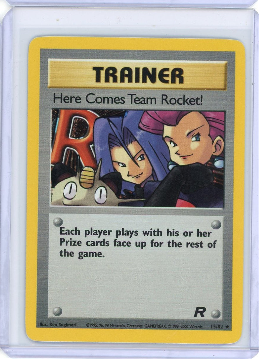 Here Comes Team Rocket 1999 Pokemon Team Rocket #15/82 LP/NM